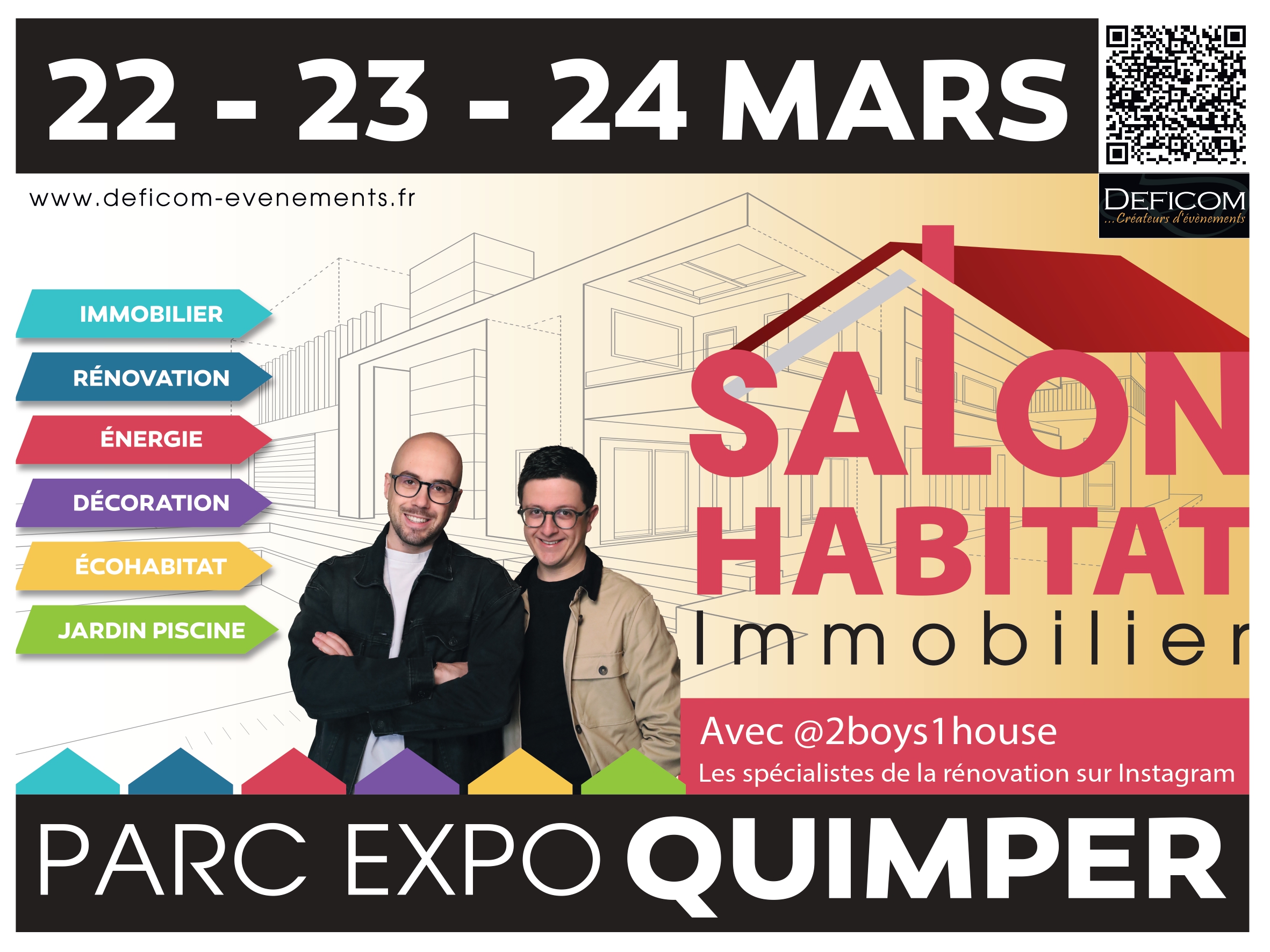 Affiche Salon Quimper 2025